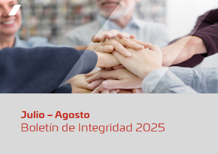 BOLETIN DE INTEGRIDAD JULIO AGOSTO 2025