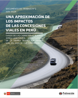 Concesiones viales en Perú - Primera Edición