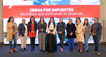 PROINVERSIÓN: alcaldesas de zonas rurales promueven 16 inversiones OxI por S/ 29 millones