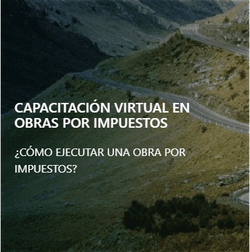 Capacitacion Virtual en Obras por Impuestos