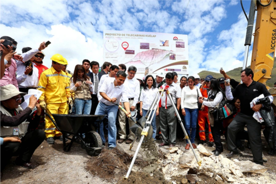 Se inician las obras de Sistema de Telecabinas de Kuélap