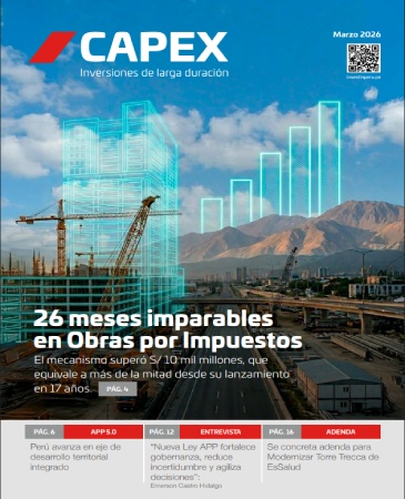 26 meses imparables en obras por impuestos